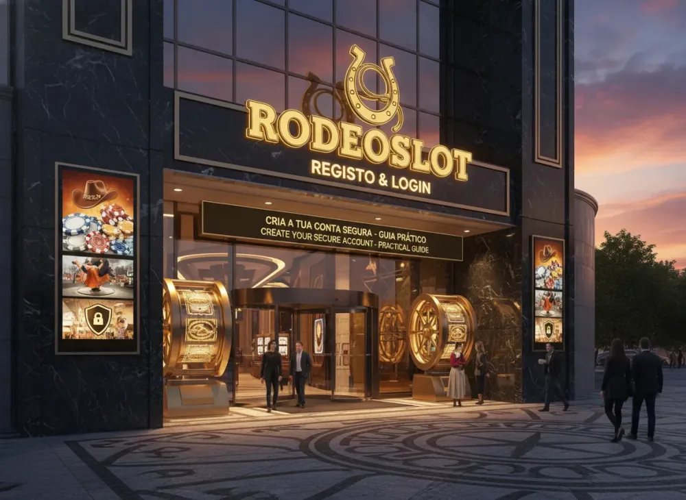 Rodeoslot registo guia prático para criar conta segura
